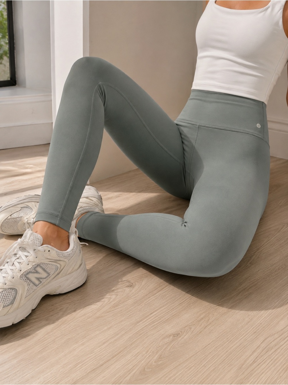 Athleta BRAND NEW Sage Green Leggings